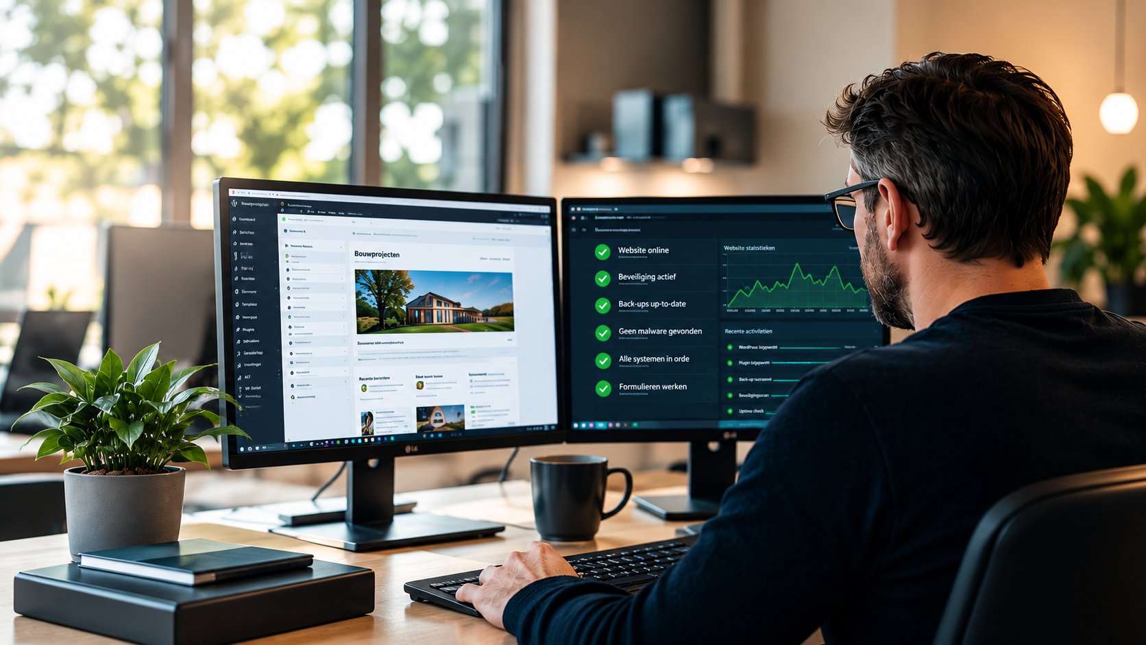 WordPress websitebeheer en beveiliging