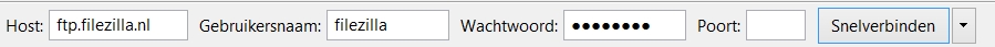 filezilla verbinden