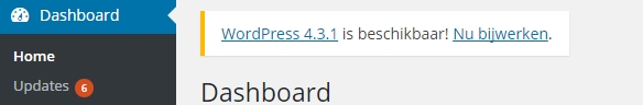 wordpress updaten