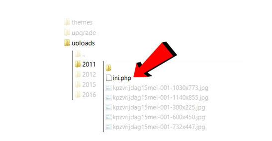 hack in de uploads
