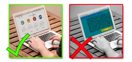 uitstraling website