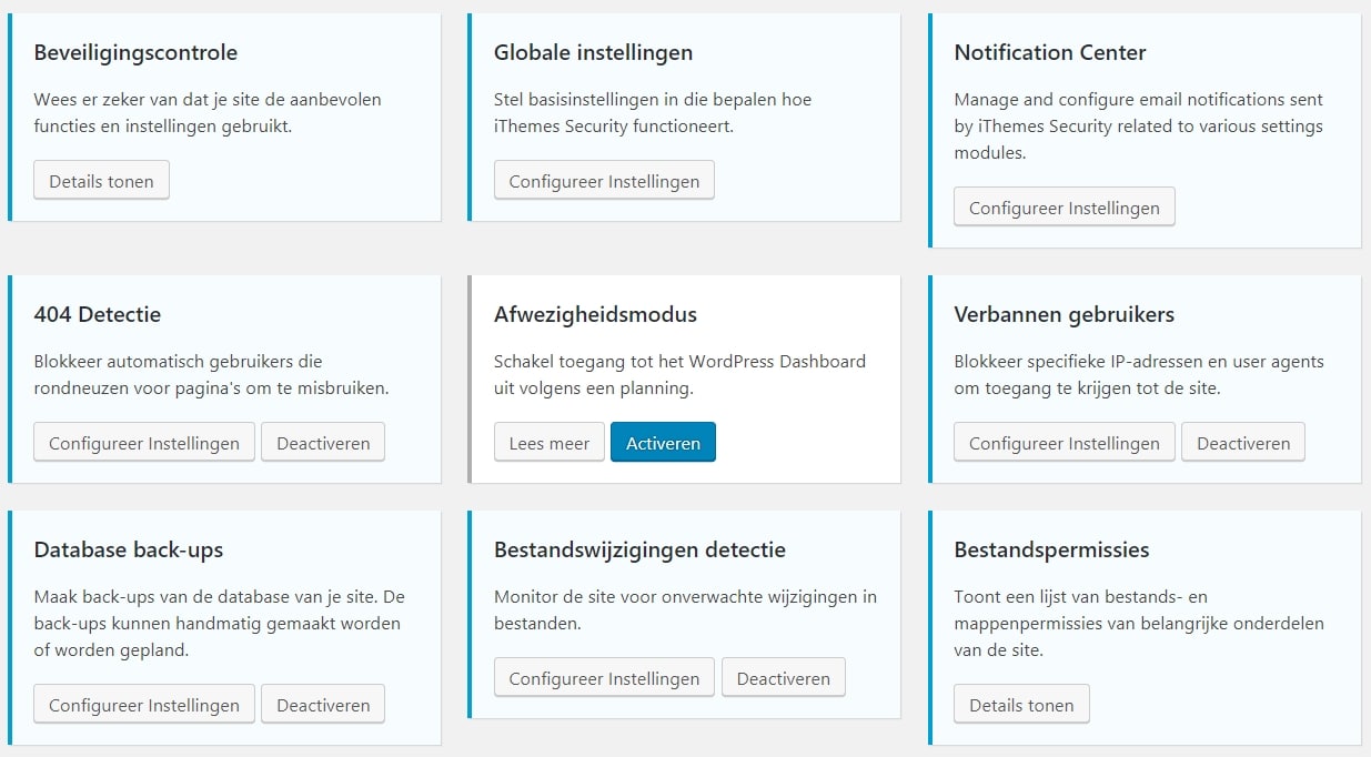 blokken ithemes security