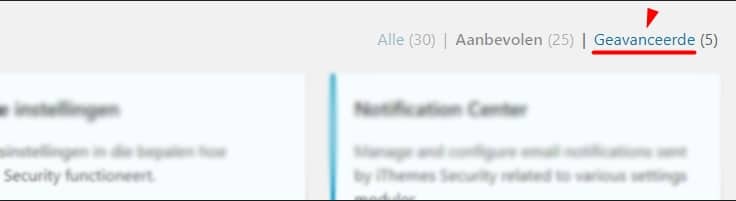 geavanceerd
