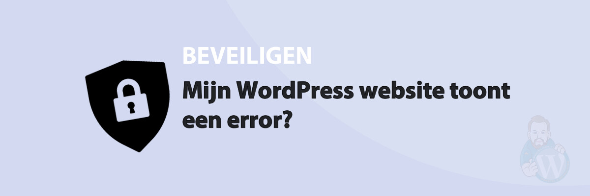 Mijn WordPress website toont een error?