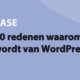 Featured image for 10 redenen waarom je vrolijk wordt van WordPress in category BASE