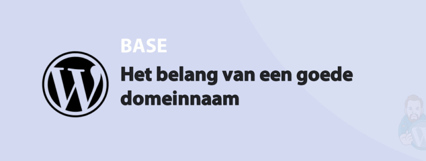 Featured image for Het belang van een goede domeinnaam in category BASE