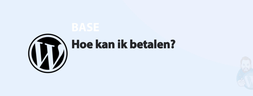 Featured image for Hoe kan ik betalen? in category BASE