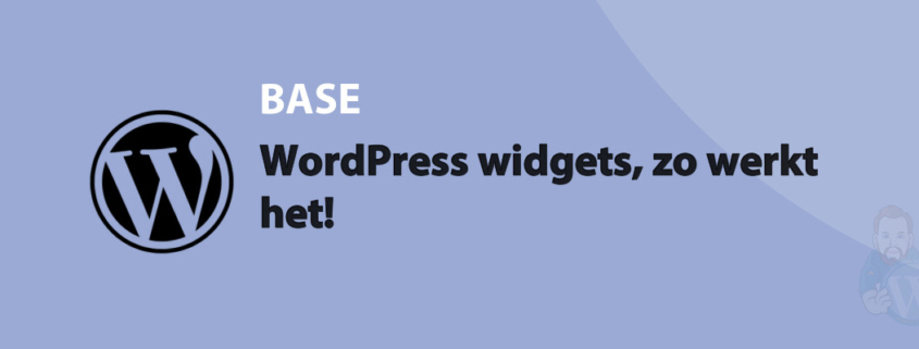 Featured image for WordPress widgets, zo werkt het! in category BASE