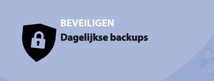 Featured image for Dagelijkse backups in category BEVEILIGEN