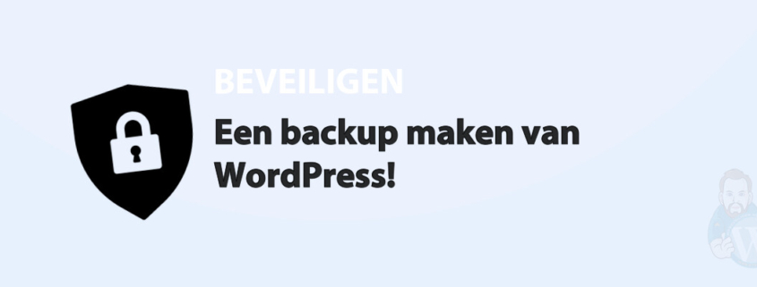 Featured image for Een backup maken van WordPress! in category BEVEILIGEN