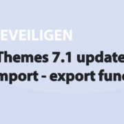 Featured image for iThemes 7.1 update haalt de import - export functie terug in category BEVEILIGEN