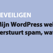 Featured image for Mijn WordPress website verstuurt spam, wat nu? in category BEVEILIGEN