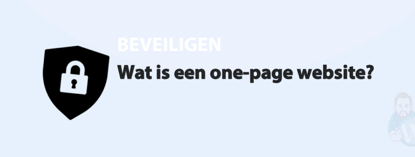 Featured image for Wat is een one-page website? in category BEVEILIGEN