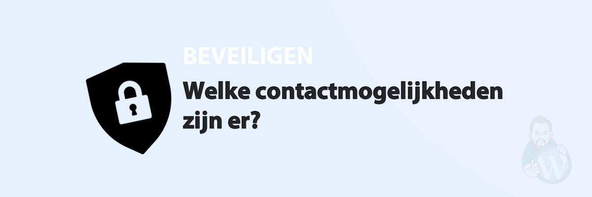 Featured image for Welke contactmogelijkheden zijn er? in category BEVEILIGEN