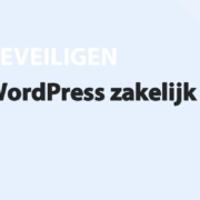 Featured image for WordPress zakelijk gebruiken in category BEVEILIGEN