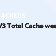 Featured image for W3 Total Cache weer lek in category HACKERS