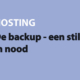 Featured image for De backup - een stille redder in nood in category HOSTING